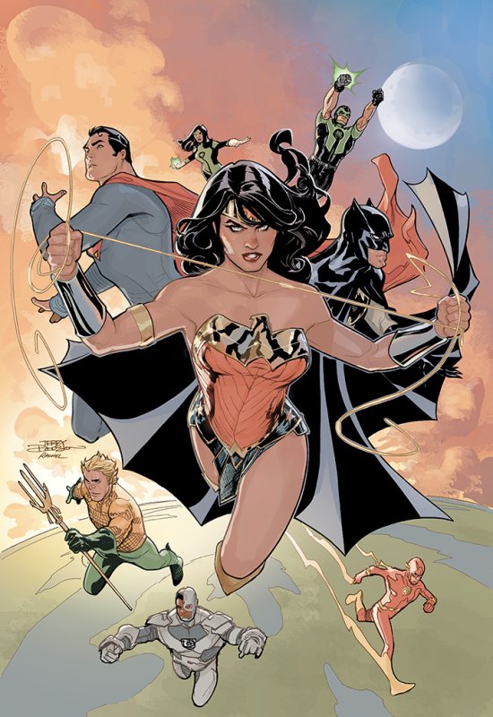 JLA Variant Cover